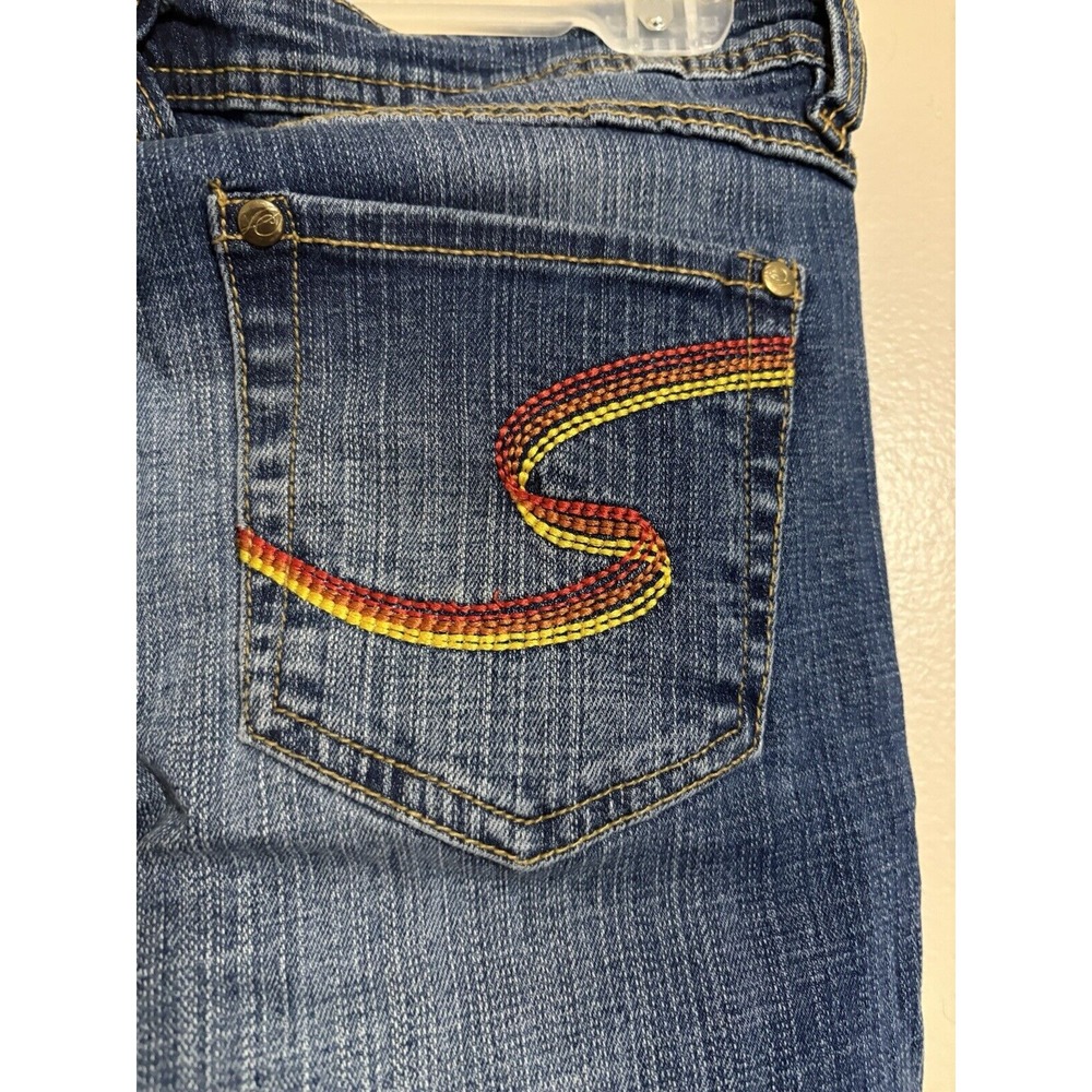 Womens Size 7 30x30 Y2K South Pole Embroidered Jeans - Picture 5 of 6